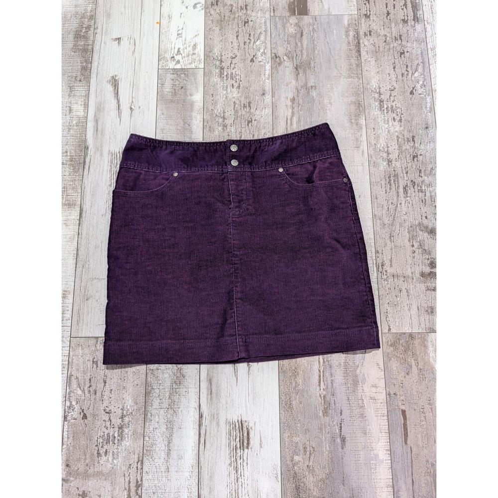Athleta  Ridge Corduroy‎ Skirt size 8 Purple Style 773874